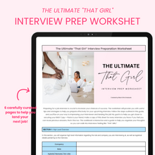 The Ultimate "That Girl" Interview Prep Worksheet