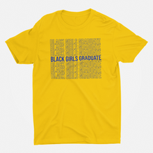 Black Girls Graduate (Royal Blue/Gold)