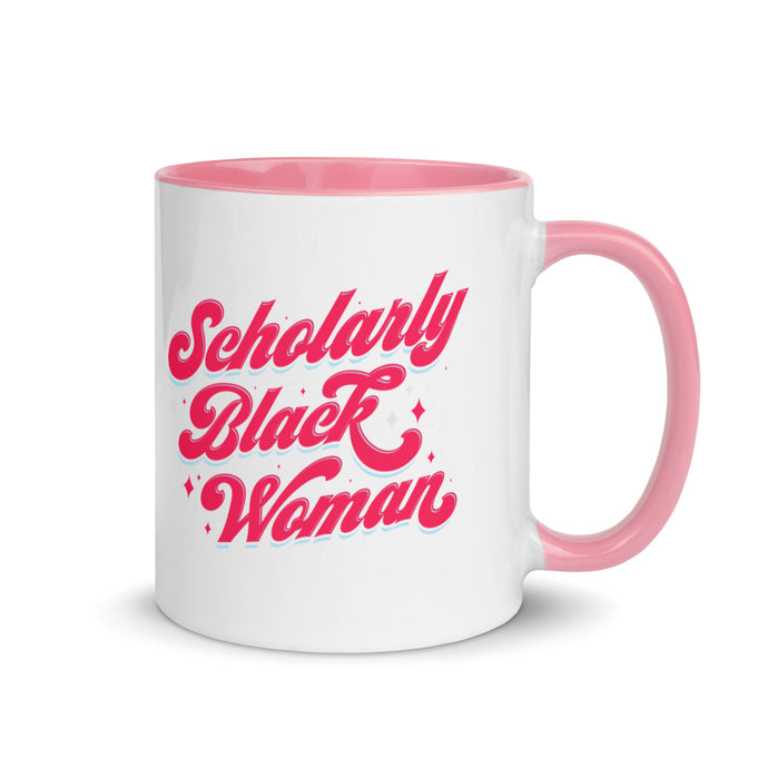 Scholarly Black Woman Ceramic Mug